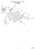Part Location Diagram of 3190057 Whirlpool Button, Plug