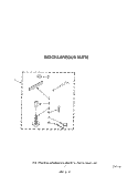 MISCELLANEOUS Diagram and Parts List for LA8400XWF0  Whirlpool Washer