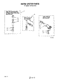 WATER SYSTEM Diagram and Parts List for LA5460XPW3  Whirlpool Washer