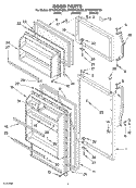 Part Location Diagram of 2221946N Whirlpool HANDLE