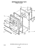 REFRIGERATOR DOOR , NOT ILLUSTRATED Diagram and Parts List for ET18VKXRWR2  Whirlpool Refrigerator