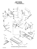 UNIT PARTS Diagram and Parts List for KFCP22EXMP4  KitchenAid Refrigerator