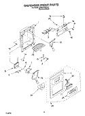 Part Location Diagram of 2221203 Whirlpool HARNS-WIRE