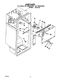 Part Location Diagram of 1116598 Whirlpool SCROLL, FAN
