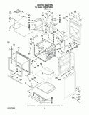 OVEN PARTS Diagram and Parts List for KDSS907SSS04  KitchenAid Range