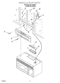Part Location Diagram of 4358012 Whirlpool BUSHING