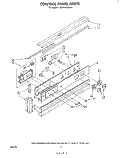 Part Location Diagram of 310828 Whirlpool End Cap (L.H.)