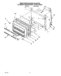 FREEZER DOOR Diagram and Parts List for ET22PKXAN01  Whirlpool Refrigerator