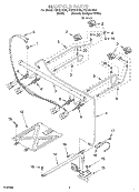 MANIFOLD Diagram and Parts List for FGP337HQ0  Roper Range