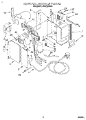 CONTROL MODULE Diagram and Parts List for 3XACM09DD3  Whirlpool Air Conditioner