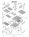 Part Location Diagram of 985469 Whirlpool Bin, Freezer