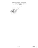 MISCELLANEOUS, LIT/OPTIONAL Diagram and Parts List for 7DU910PFGB0  Whirlpool Dishwasher