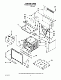 Part Location Diagram of W10269194 Whirlpool SUPPORT