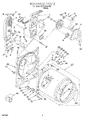BULKHEAD Diagram and Parts List for KGYE677BWH3  KitchenAid Dryer