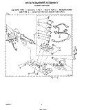 694670 BURNER Diagram and Parts List for LG6091XSW0  Whirlpool Dryer