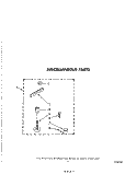 MISCELLANEOUS Diagram and Parts List for LA5500XPW6  Whirlpool Washer