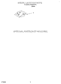 MISCELLANEOUS Diagram and Parts List for DP920PFGY4  Whirlpool Dishwasher