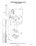 POWER SCREW AND RAM Diagram and Parts List for JJTU8100XTP0  Whirlpool Trash Compactor