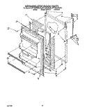 REFRIGERATOR DOOR, LIT/OPTIONAL Diagram and Parts List for 8ET18NKXXW00  Whirlpool Refrigerator