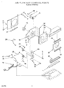 Part Location Diagram of 1169522 Whirlpool HOUSING-HD
