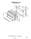 FREEZER DOOR Diagram and Parts List for ET18HKXSW01  Whirlpool Refrigerator