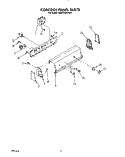 CONTROL PANEL Diagram and Parts List for KAWE540WAL2  KitchenAid Washer