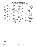 Part Location Diagram of 338498 Whirlpool Clip, Harness