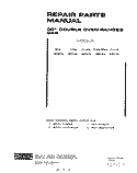 MAIN TOP Diagram and Parts List for 1883W0A  Roper Range