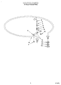 HEATER Diagram and Parts List for KUDJ23HYWH2  KitchenAid Dishwasher
