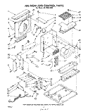 Part Location Diagram of 997342 Whirlpool EXTENSION, DIVIDING WALL