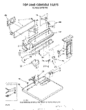 SECTION Diagram and Parts List for LHI7501W0  Whirlpool Dryer