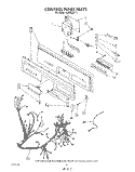 CONTROL PANEL , LITERATURE AND OPTIONAL Diagram and Parts List for KUDA220T1  KitchenAid Dishwasher