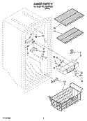 Part Location Diagram of 8210203 Whirlpool SWITCH