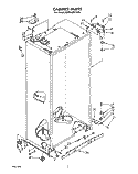 Part Location Diagram of 2001961 Whirlpool GRILLE-FRT