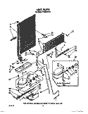 UNIT Diagram and Parts List for TT18EKRWW01  Estate Refrigerator