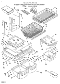 Part Location Diagram of 2179565 Whirlpool GASKET