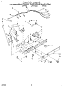 CONTROL, LIT/OPTIONAL Diagram and Parts List for ED22DCXBB00  Whirlpool Refrigerator