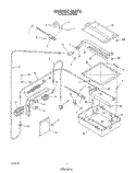 BURNER Diagram and Parts List for B8758B3  Roper Range