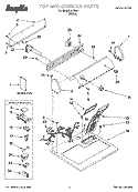 Part Location Diagram of 3977840 Whirlpool Panel, Control