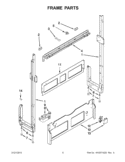 Part Location Diagram of W10567500 Whirlpool BLOCK