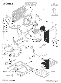 UNIT, LITERATURE Diagram and Parts List for CA24WCK0  Crosley Air Conditioner