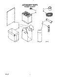 ACCESSORY Diagram and Parts List for TC4700XYP1  Whirlpool Trash Compactor