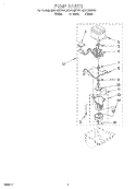 PUMP Diagram and Parts List for EC5100XFB1  Whirlpool Ice Maker