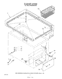 SECTION Diagram and Parts List for EH270FXLN0  Whirlpool Freezer
