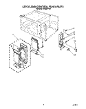 SECTION Diagram and Parts List for MT2080XYQ0  Whirlpool Microwave