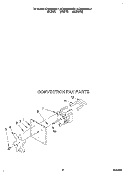 CONVECTION FAN Diagram and Parts List for KEBS208BBL1  KitchenAid Wall Oven