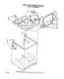 TOP AND CABINET, LIT/OPTIONAL Diagram and Parts List for KAWE860WWH2  KitchenAid Washer