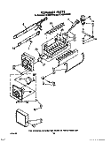ICEMAKER, NOT ILLUSTRATED Diagram and Parts List for ET14CMXWW00  Whirlpool Refrigerator