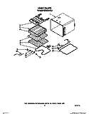 UNIT Diagram and Parts List for KEBS246WBL1  KitchenAid Wall Oven
