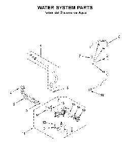 Part Location Diagram of W11458347 Whirlpool FILTER